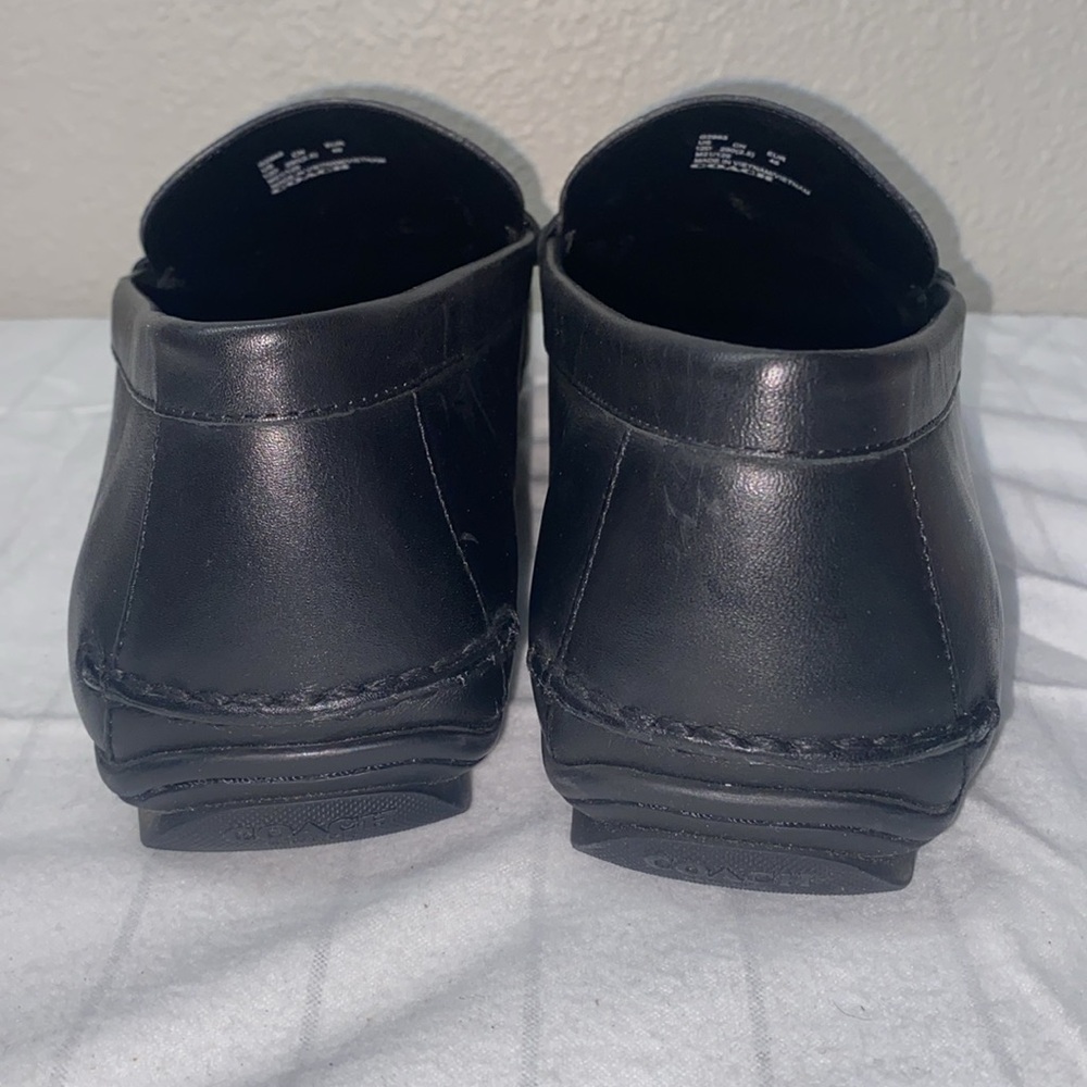 COACH Men Liam Driver In Signature Jacquard Men's Black Loafers size 12D‎ - Picture 6 of 9